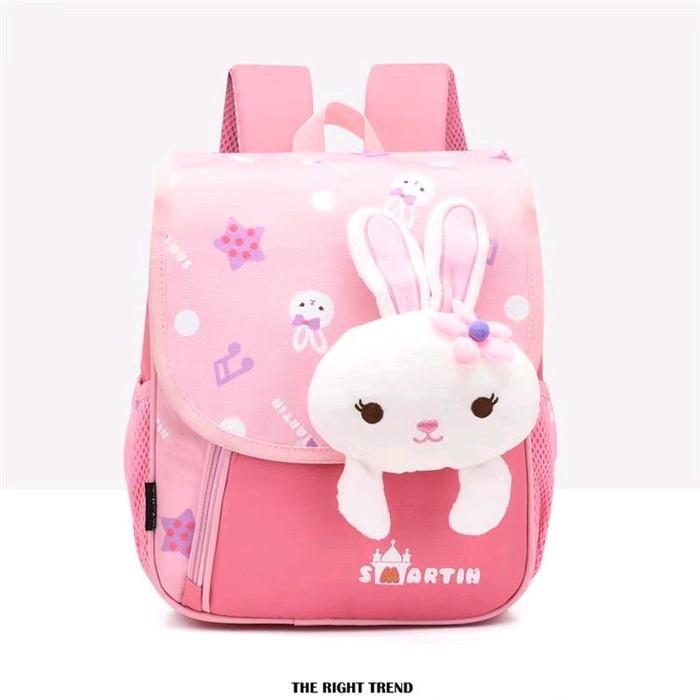 Z12434 Tas Anak Import Model IMP0RT CHINAA Halus Tebal untuk Sekolah TK dan SD - Fashion - PINK
