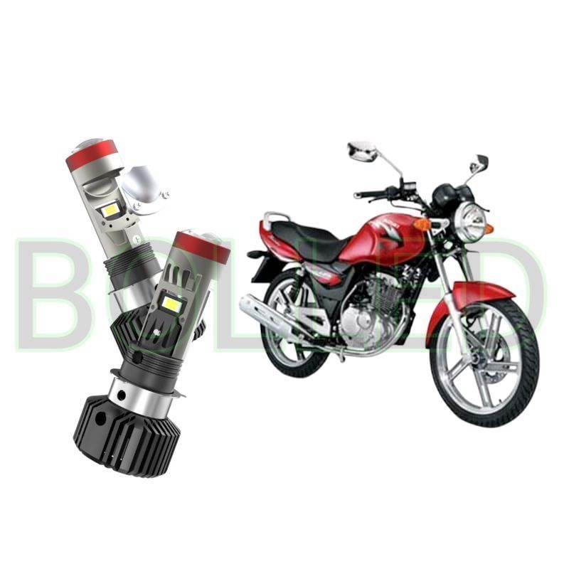 1pcs Lampu depan LED H6 BiLED High power Kipas motor Suzuki Thunder 125 BLD