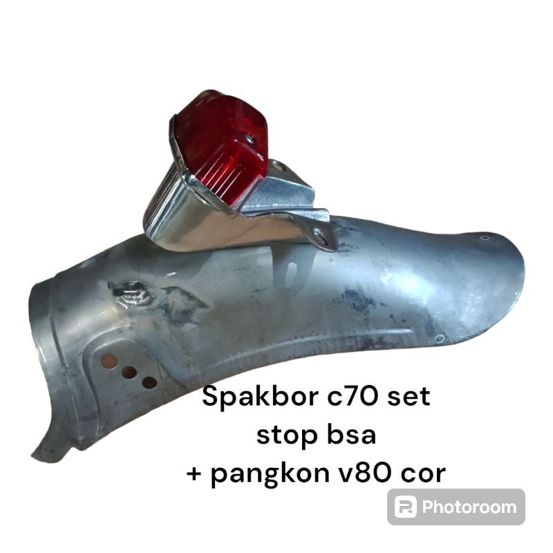COD spakbor belakang c70 set pangkon v80 plus stoplamp BSA pnp rangka grand legenda prima star c 700