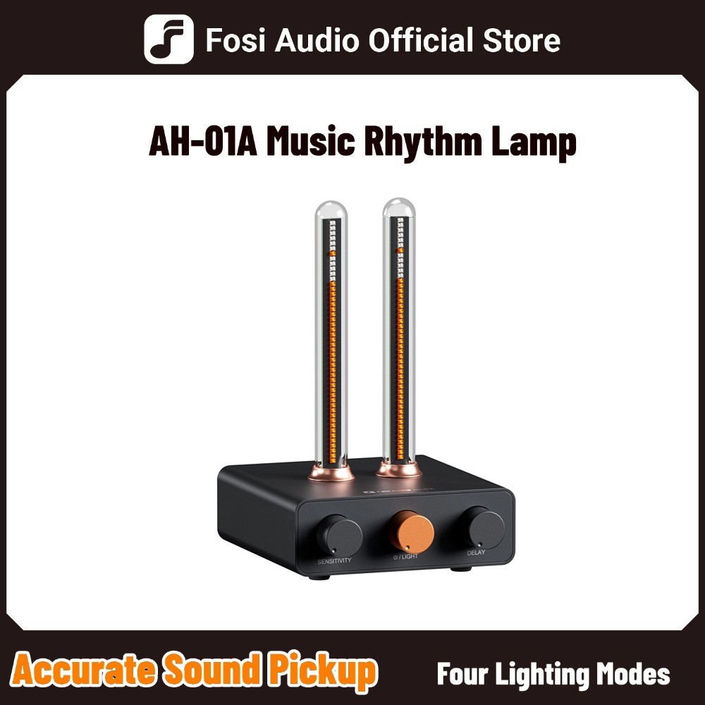 Fosi Auo Visualizer, Music Rhythm Ambient Light Desktop RGB Computer Monitor Light Bar Music Rhythm 