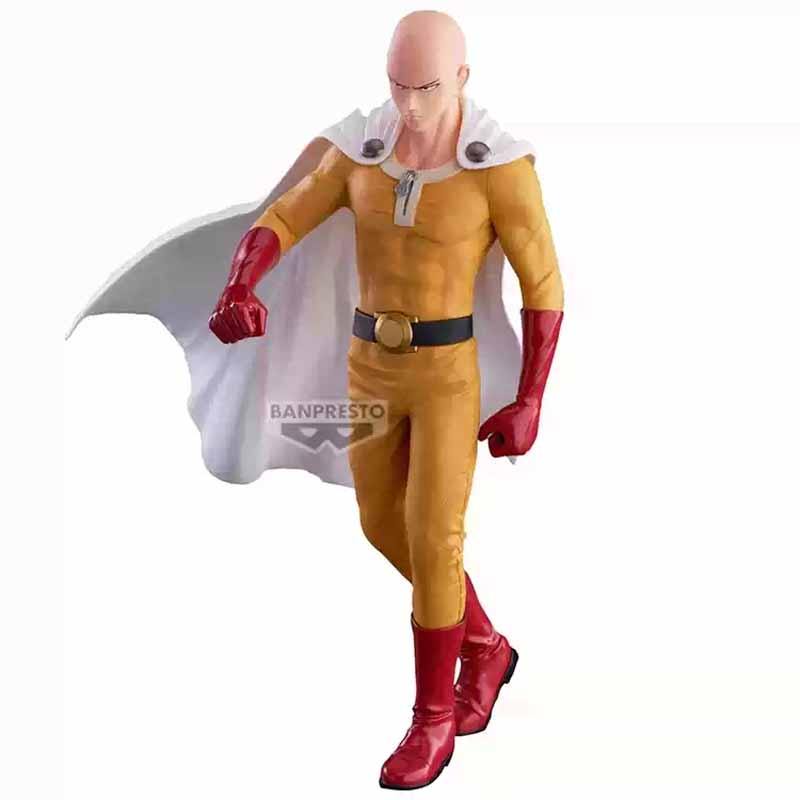 Bandai Original BANPRESTO Grandista ONE PUNCH-MAN Saitama Action Figure Toys For Boys /Girls /Kids /