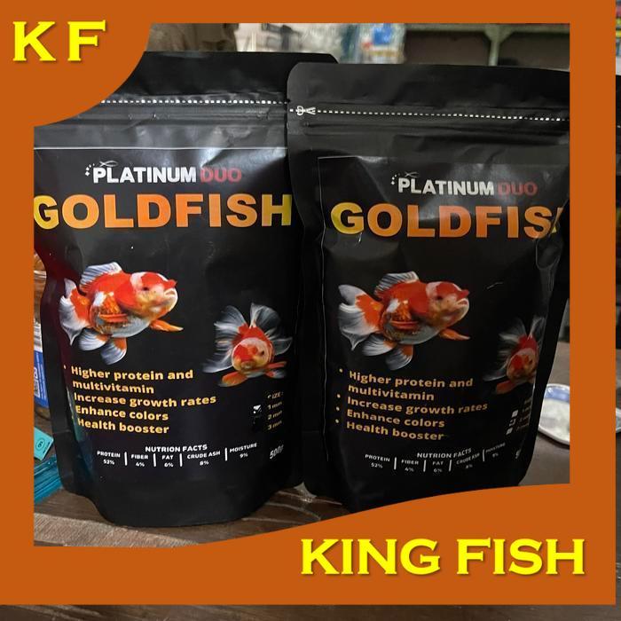 PREMIUM 88 GOLDFISH / KOKI 500gr (TIPE MENGAPUNG / FLOATING) - 1mm