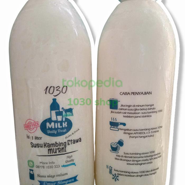 Susu kambing etawa murni pasteurisasi family pack 1Liter