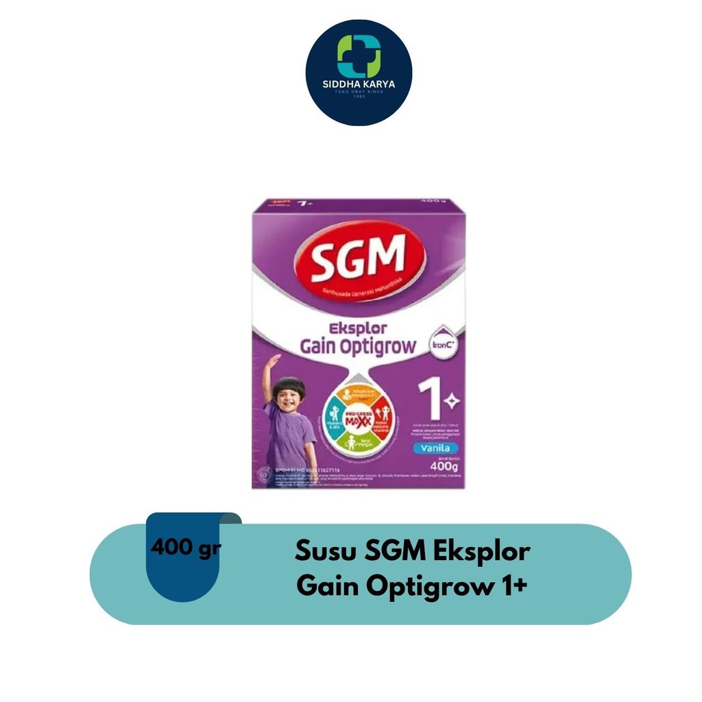 Susu SGM Eksplor Gain Optigrow 1+ 400gr