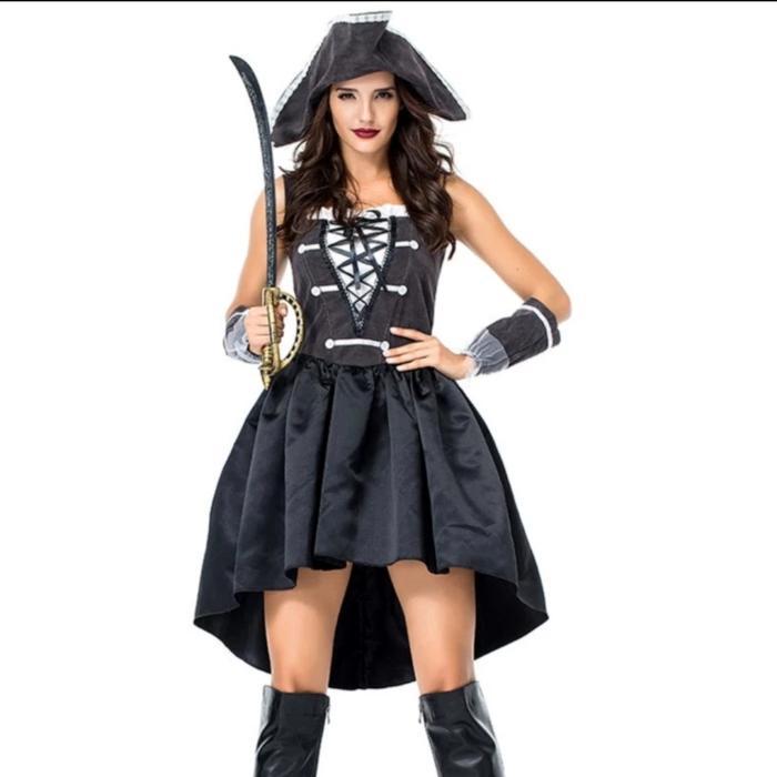 kostum bajak laut dewasa kostum bajak laut perempuan dewasa pirate adult costume halloween