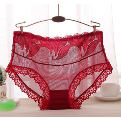 Celana Dalam Wanita Renda Transparan Sexy CD – Nyaman, Elastis & Lembut di Kulit