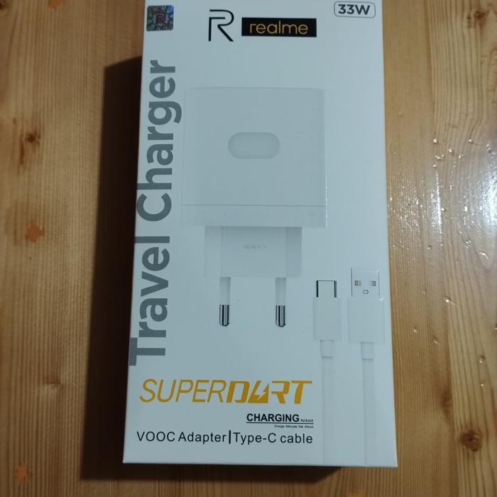 CHARGER CASAN REALME 33W USB TIPE C SUPER DART CASAN REALME 33W