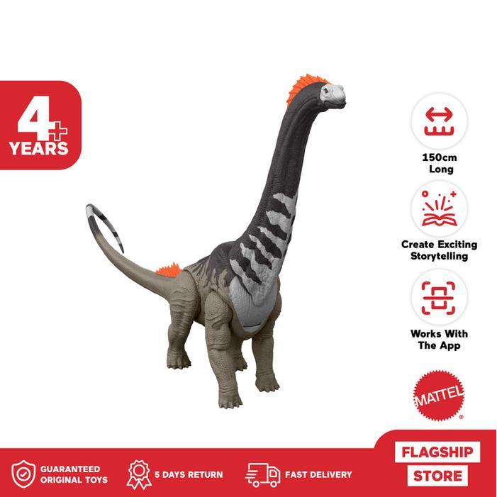 Jurassic World Rebirth Titanosaurus - Mainan Action Figure