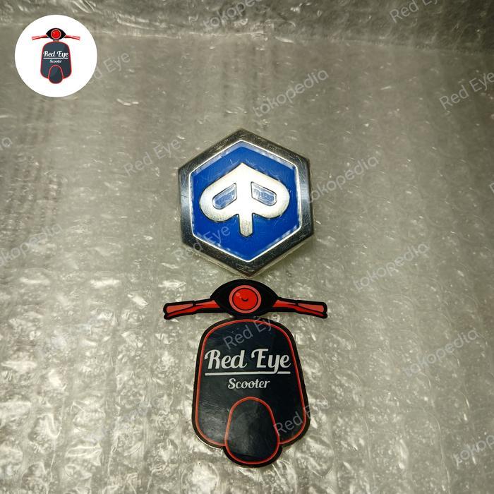 Emblem Depan Dasi Piaggio Liberty - Mp3 Original SAW27