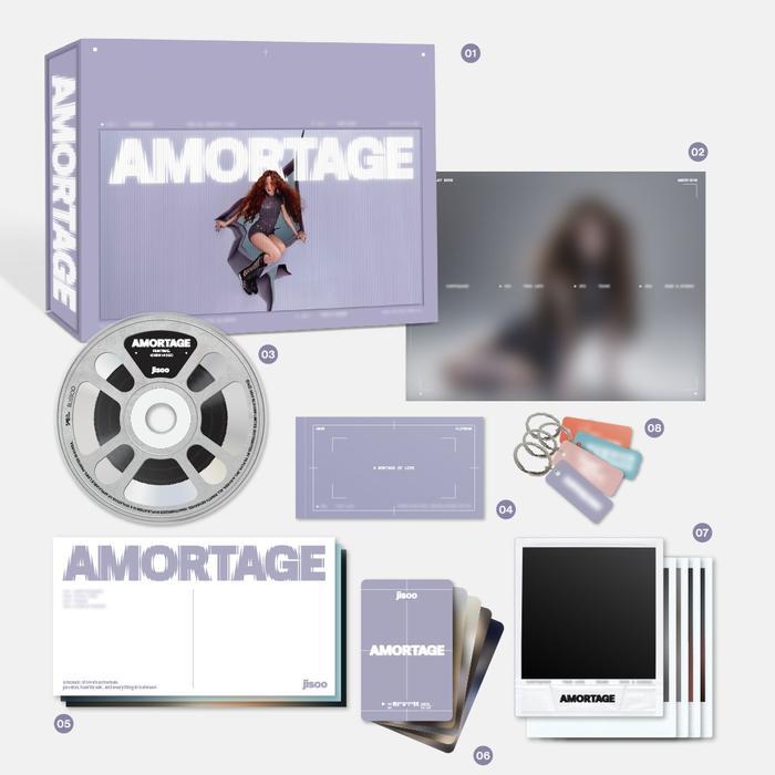 JISOO - Mini Album [AMORTAGE] EXCLUSIVE EDITION - KTOWN