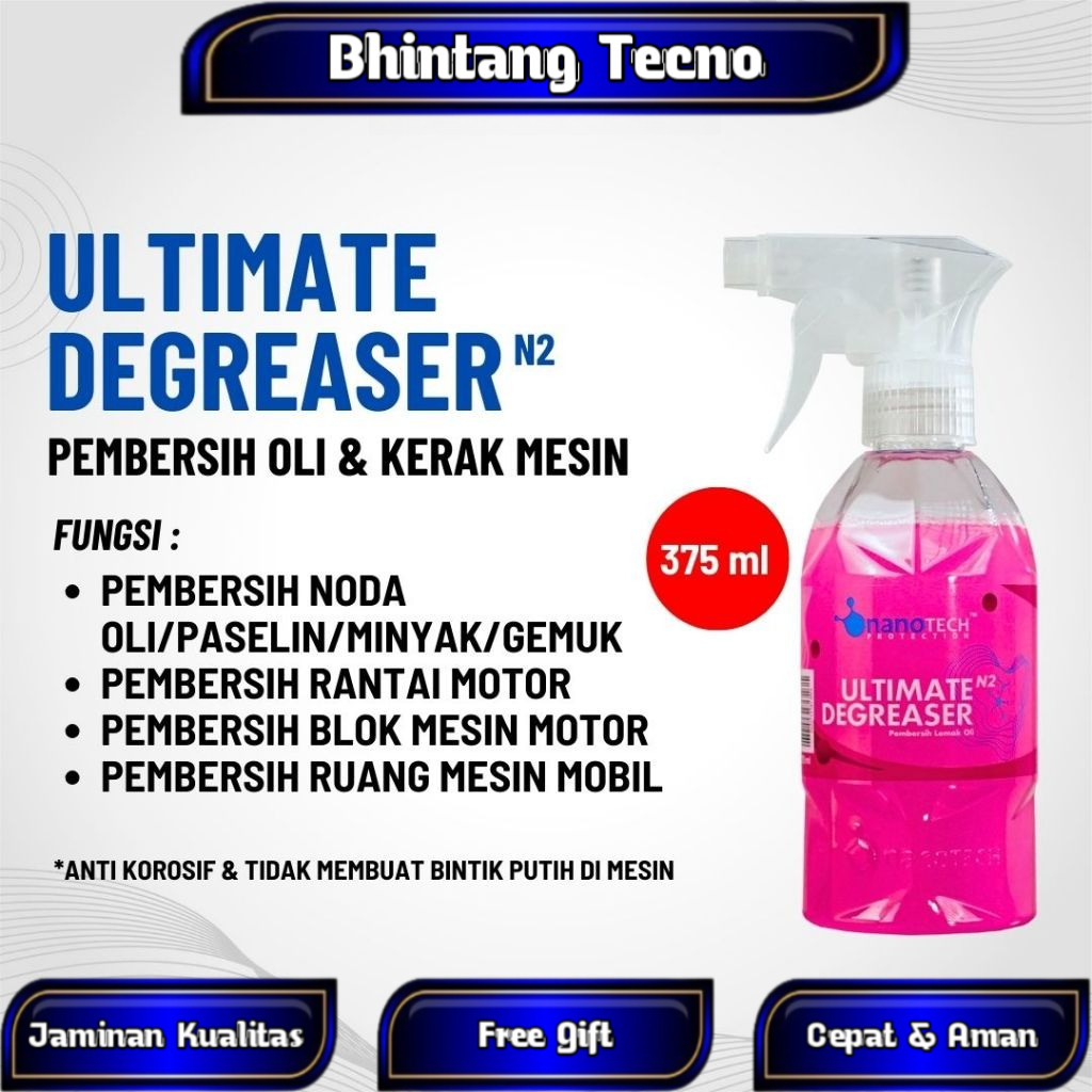 Pembersih Mesin - ULTIMATE DEGREASER - nanoTECH PROTECTION - Engine Degreaser - Heavy Duty Degreaser