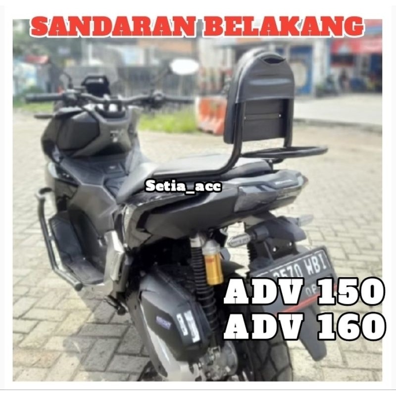 Sandaran Motor ADV 150 ADV 160 Jok Sandaran Belakang