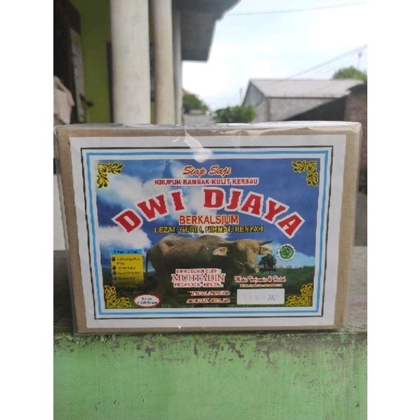 Krupuk rambak kulit kerbau / Sapi  Dwi Djaya 250g