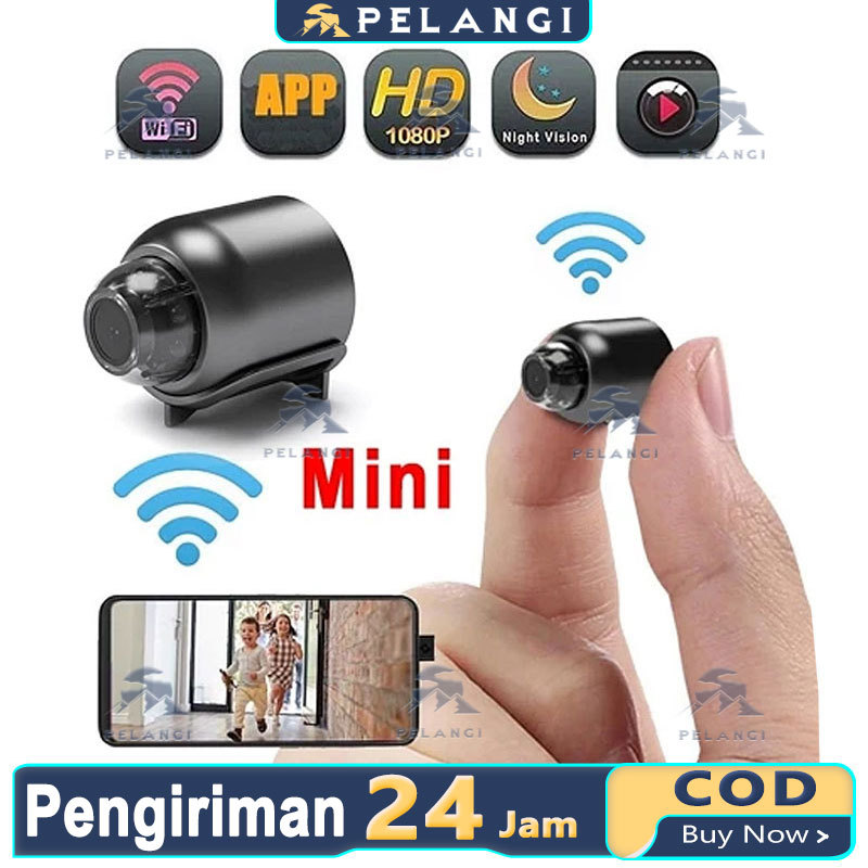 Kamera Pengintai mini WIFI Hidden Spy camera HD CCTV Mini Cam Simpan video Pemantauan jarak jauh Ter