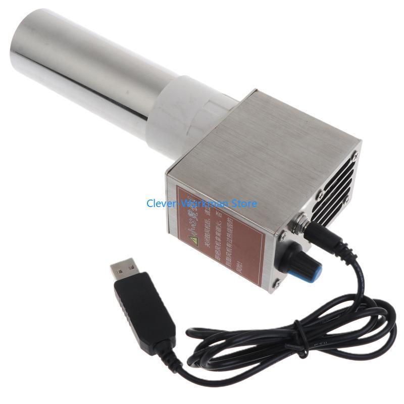24TD Portable BBQ Fan USB Air Blower for Barbecue Camping 13500R