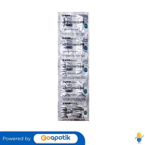 Acetylcysteine Ipha 200 Mg Strip 10 Kapsul