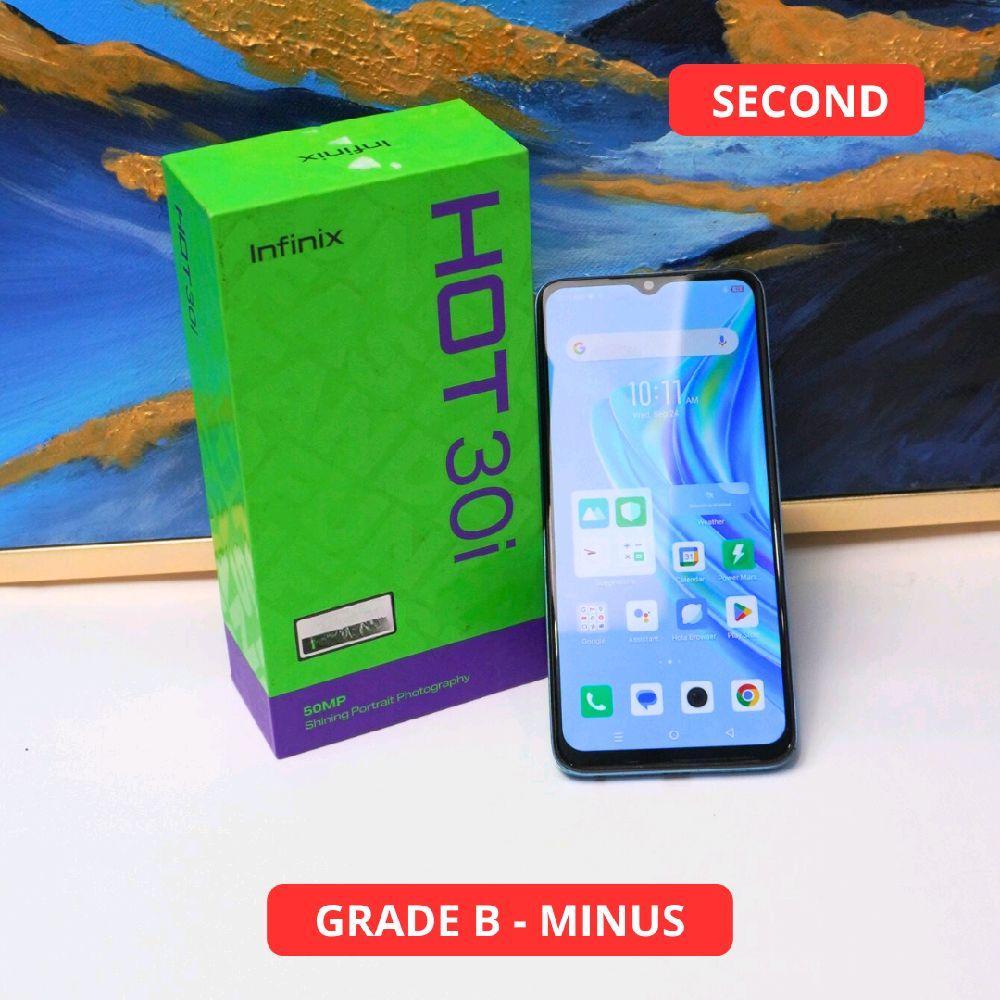 INFINIX HOT 30I 8/128 GB - MINUS HP SECOND ORIGINAL SINAR MUTIARA CELL (64924)