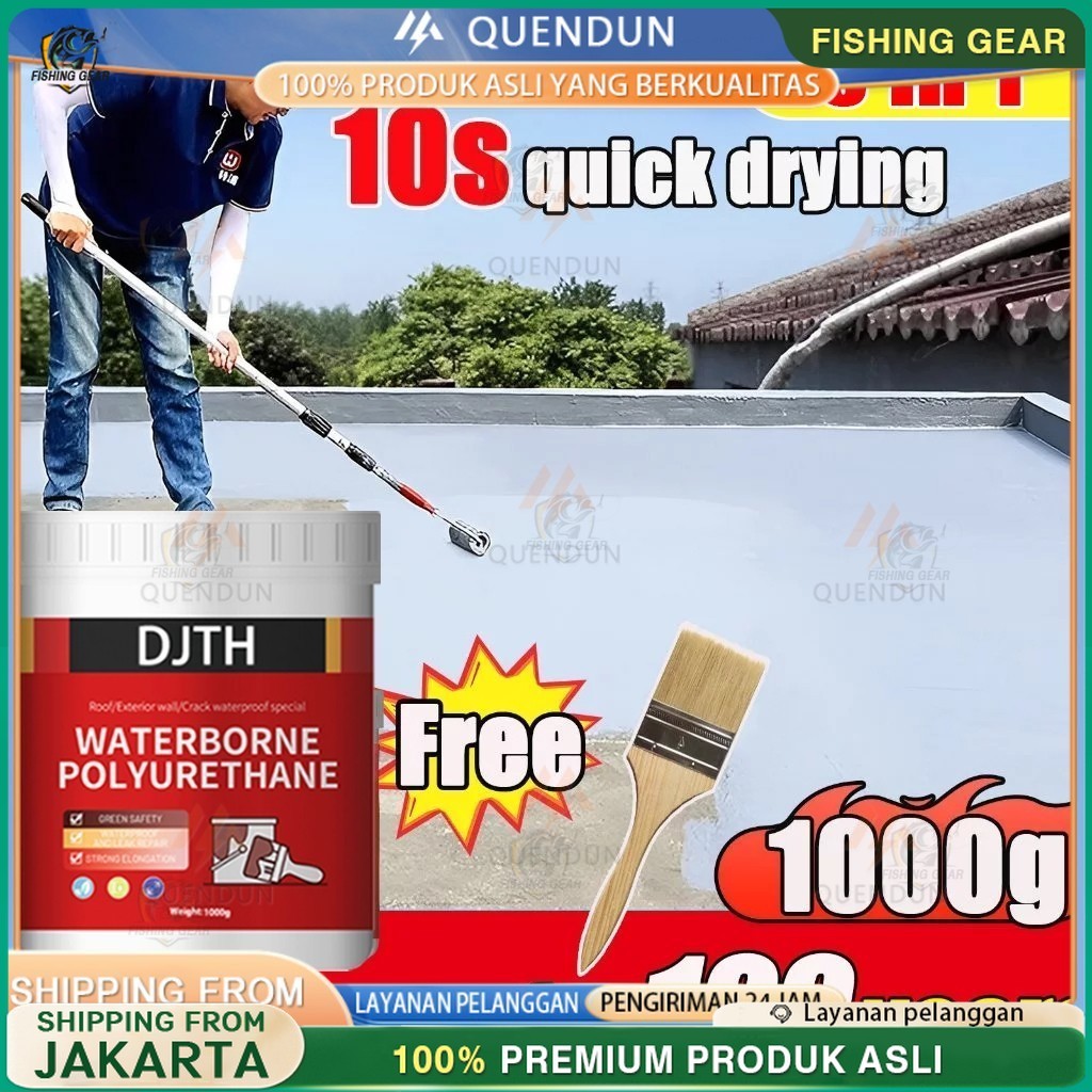 lem anti bocor 1000g anti rembes dan bocor Perekat Atap Rumah lem atap rumah anti bocor untuk genten