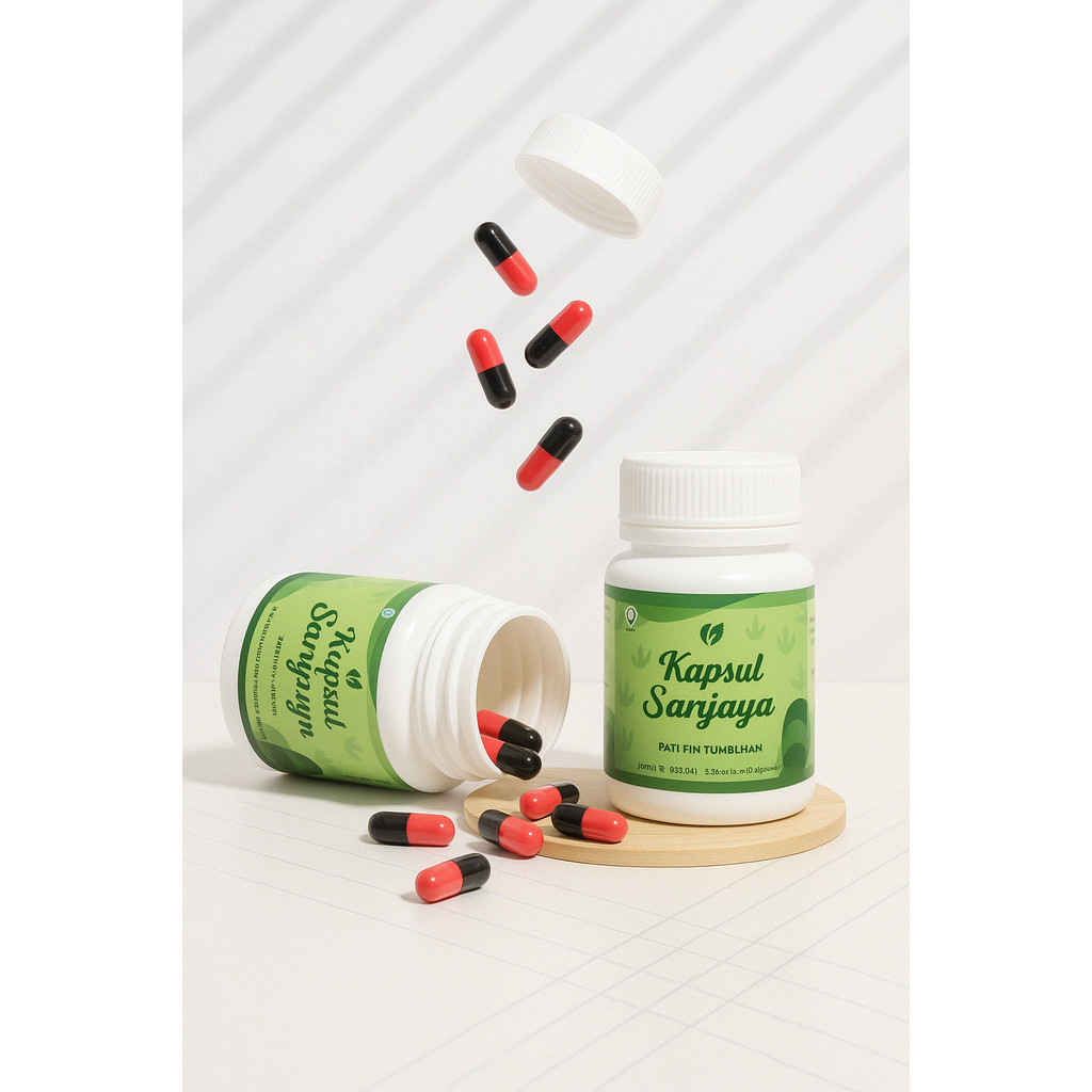 Sanjaya Obat Herbal Isi 28 Kapsul – Membantu  Redakan Nyeri Otot, Kram & Kesemutan | Herbal Alami, 1