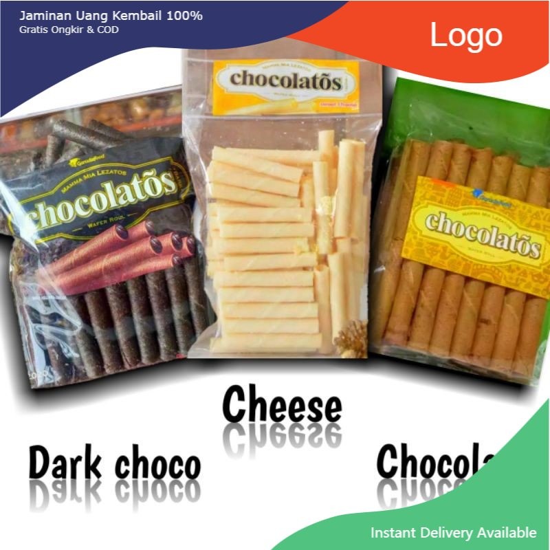 Ready stok CHOCOLATOS ROLL KILOAN