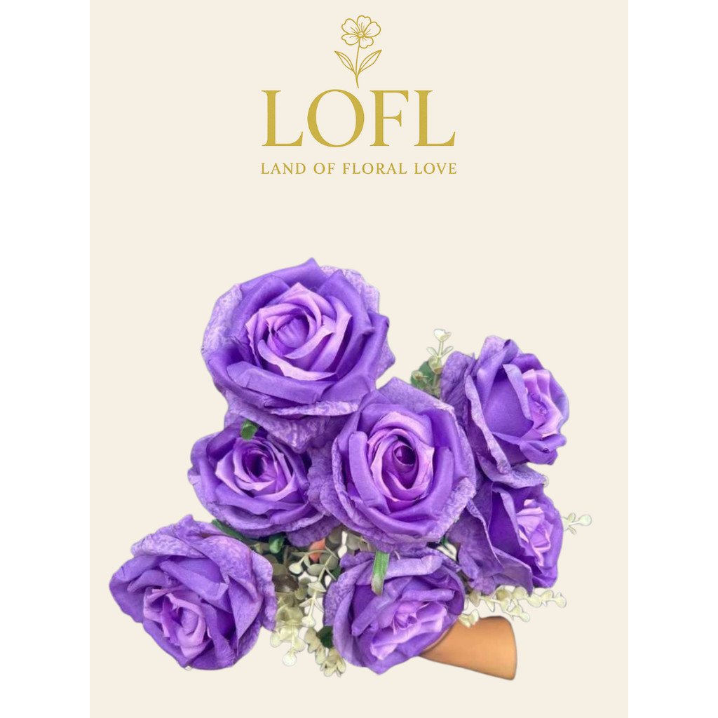 Bunga Mawar Jumbo Artificial / Bunga Mawar JUMBO Artificial Plastik / Bunga Palsu