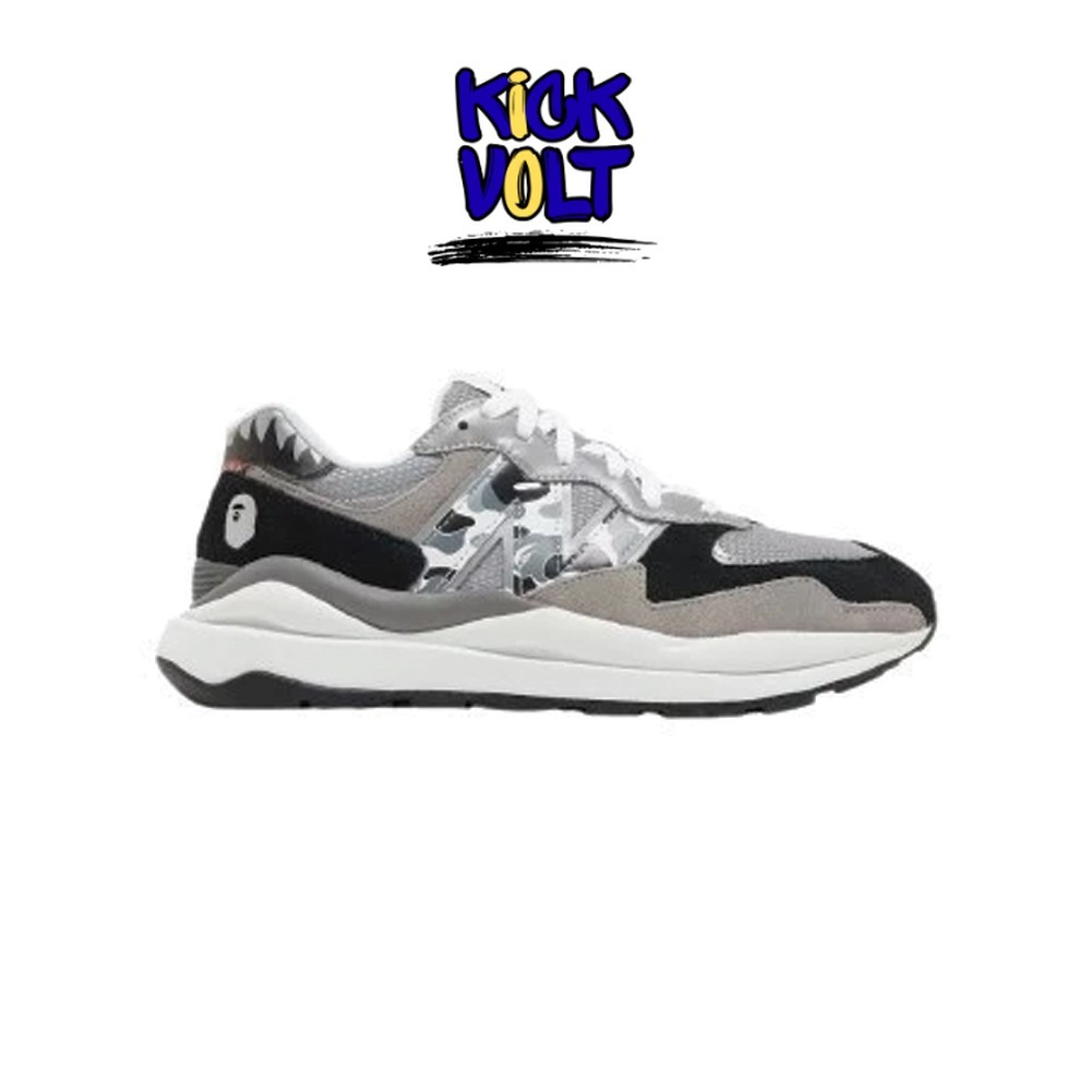 Sneakers New Balance Bape X  M5740BAP Black Grey  Original   Unisex