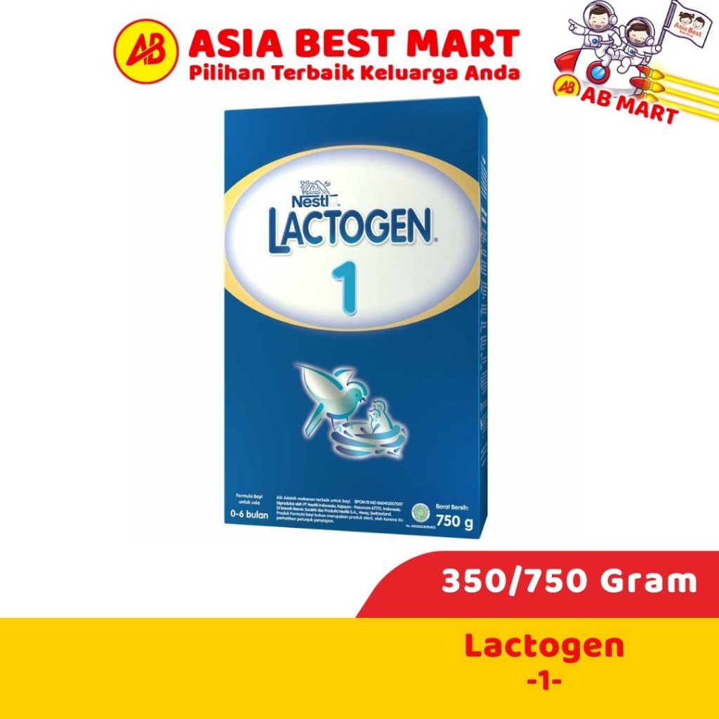 Lactogen 1 750 Gr 350 Gram Susu Formula Bayi Susu Bubuk Pertumbuhan Anak - ASIA BEST