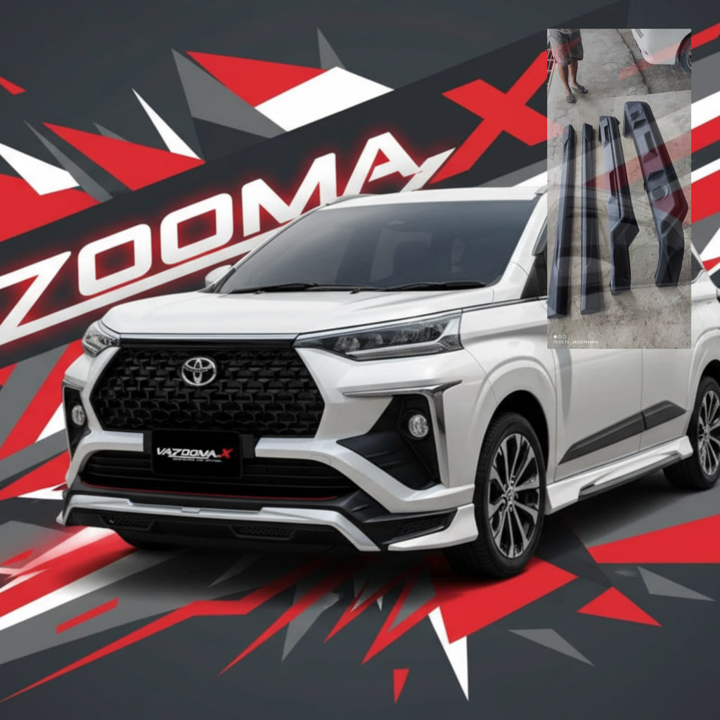 Aksesoris mobil Bodykit Toyota Avanza Veloz 2022 bodi kit GRADE-A