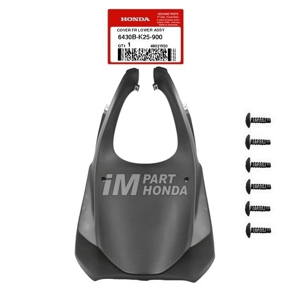 CICISHOP 6430B-K25-900 Cover Lumpur Front Lower Belakang Slebor Depan Beat Fi K25 2012 - 2016 JKT