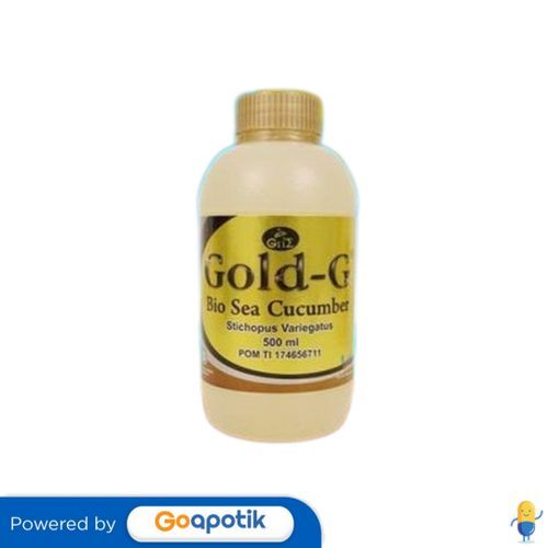 Gold-G Bio Sea Cucumber 500 Ml Botol