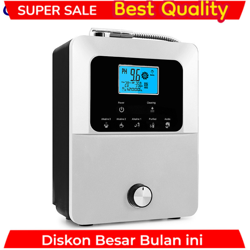 11 plates Muiltifunctional Alkaline Water Ionizer Machine pH 3-11 Alkaline Acidic Water Purifier kan