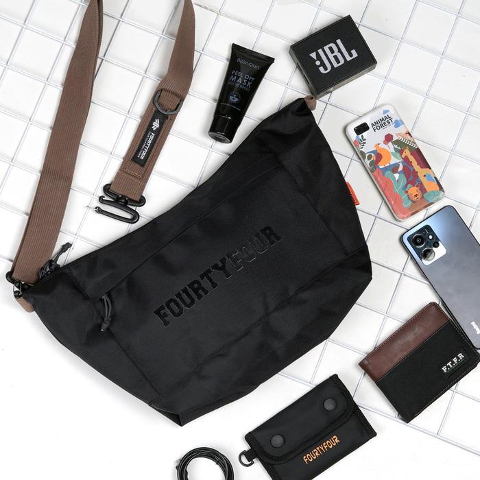 Tas Selempang Pria Fourtyfour Solo Casual Daily Slingbag Pria Premium