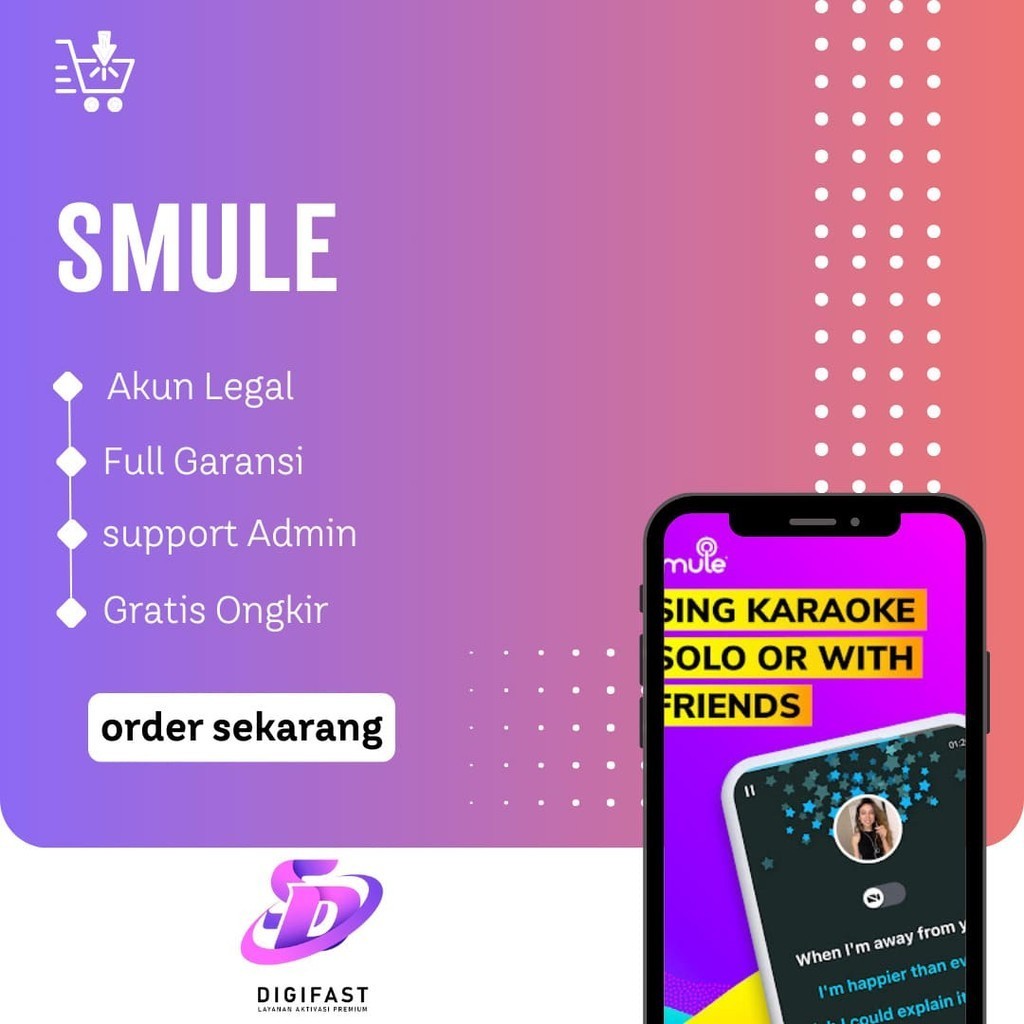 Akun Smule Vip Lifetime | Support Ios & Android Full Garansi