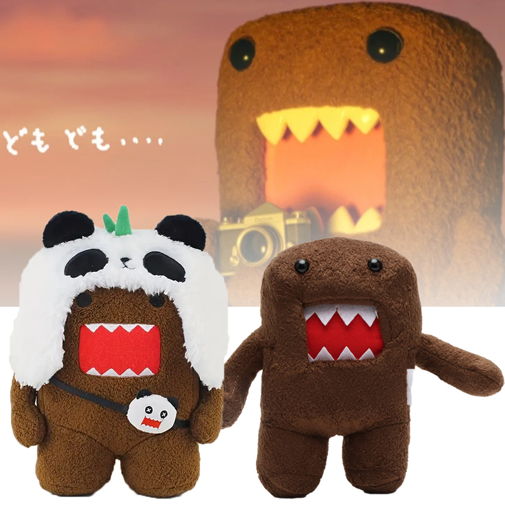 Panda Domo Kun Plush Toy Domo Doll Funny Domo-kun Game Toys Soft Stuffed Animals Plushes Domo Kun Ba