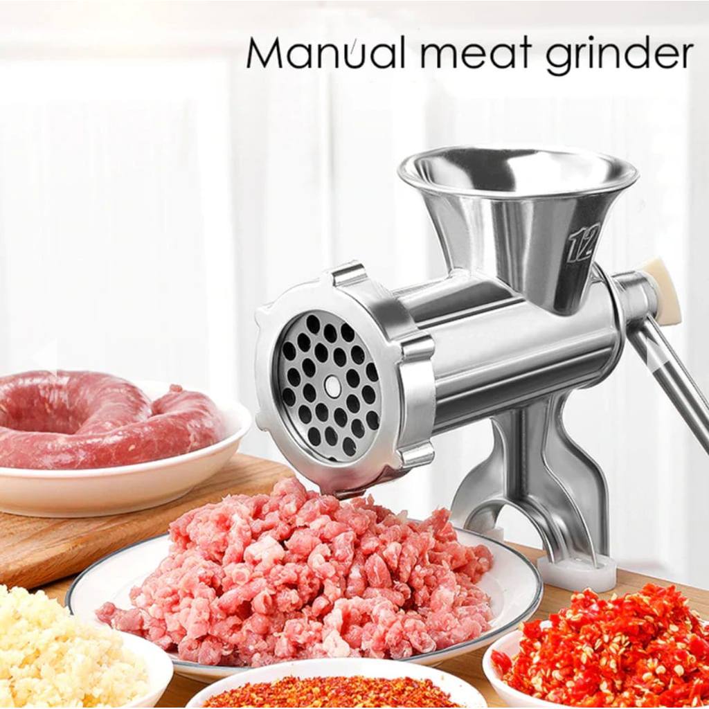 GILINGAN DAGING MANUAL - GILINGAN SERBAGUNA - MEAT MINCER NO.12 - PENGGILING MANUAL - GILINGAN CABAI
