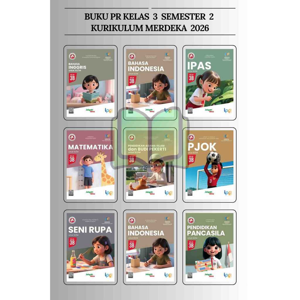 Buku Pr/LKS SD/MI Kurmer Kelas 3/III Semester 2 Intan pariwara Terbaru