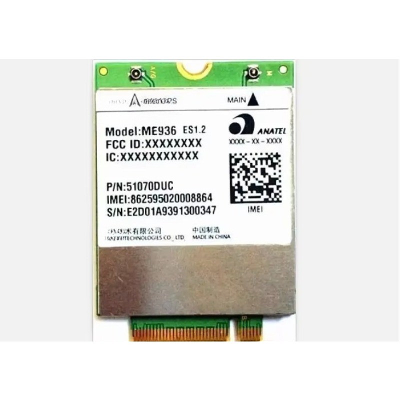 Wireless Adapter Card for HUAWEI ME936 4G LTE Modules WCDMAHSDPAHSUPAHSPA+ GPRSEDGE NGFF card for HP