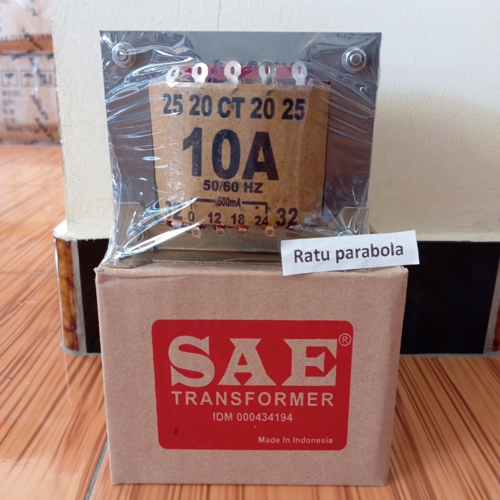 SAE TRAFO 10A TRAFO MURNI 10AMPERE CT 32VOLT