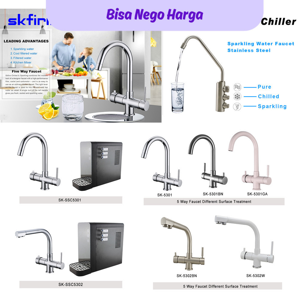 KKC 2020 SKFIRM Soda Maker Under Sink Sparkling Water Machine Sparkling Water Cooler Sparkling Water