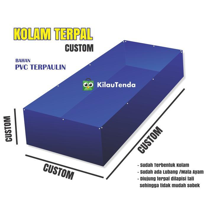 Sportivity Terpal Kolam Ikan Ukuran Custom Terpaulin | Kolam Terpal PVC Terpaulin