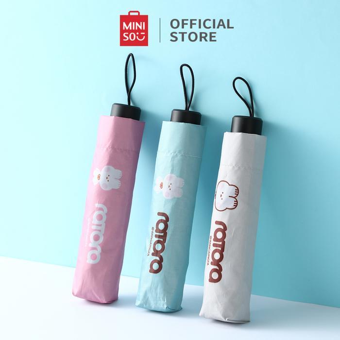 Miniso Ratora Payung Lipat Hujan Otomatis Anti UV Payung Outdoor