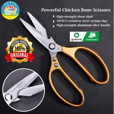 Gunting Dapur Serbaguna MultiFungsi DAGING SK5 Made In Japan GOLD  Original