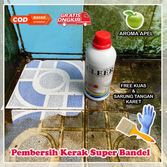 pembersih kerak keramik kamar mandi & pembersih porselen CLEER 500ml