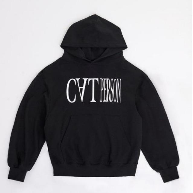 ITZAVIBE - Cat Person Hoodie (NCT Jeno Jaemin Jisung Mark) - L