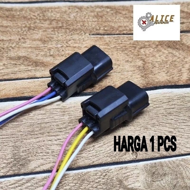 Soket Socket Stoplamp Lampu Belakang Vario 125 150 160 Male Original