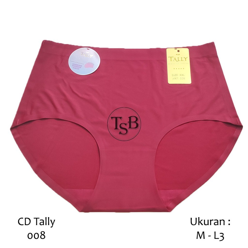 HADI Celana Dalam Wanita Tally 008 3 Pcs CD Wanita Tally Celana Dalam Tally CD M L XL L3 new murah