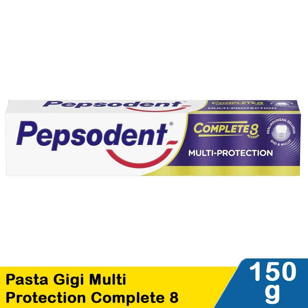 PEPSODENT PASTA GIGI MULTI PROTECTION COMPLETE 8 150g