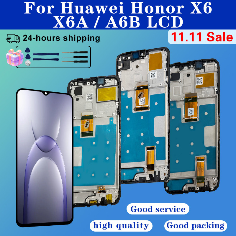 OEM For Huawei Honor X6 LCD VNE-LX1 splay gitizer Assembly For Honor X6A LCD WDY-LX1 Tou Screen X6B 