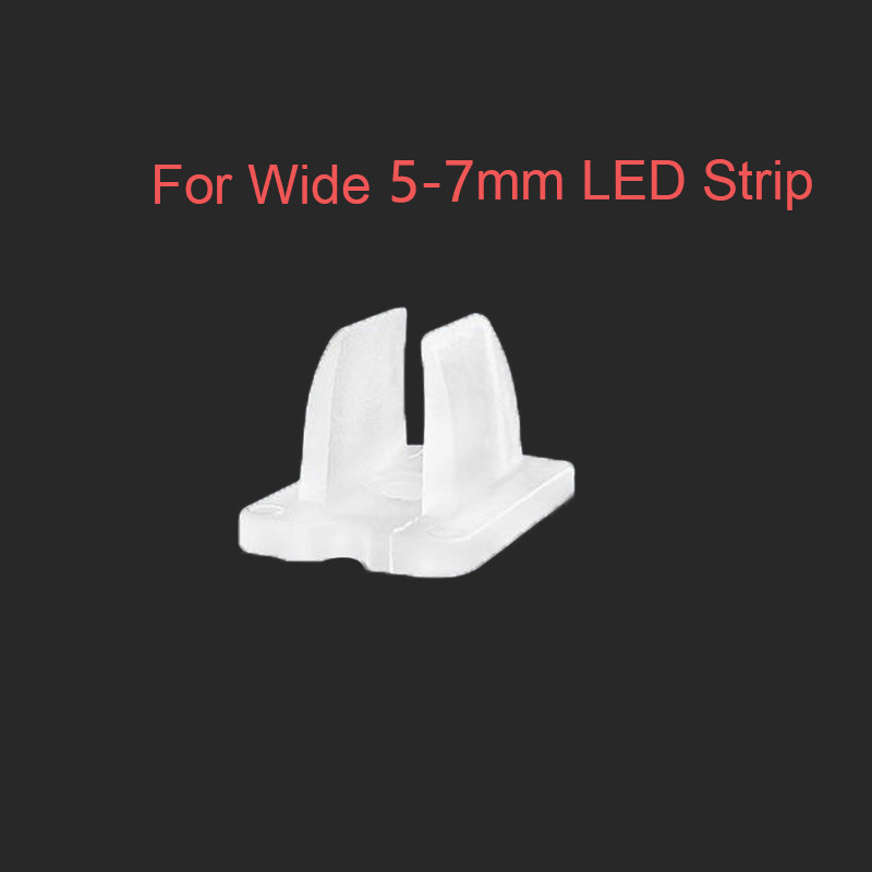 Led Connector 6mm 8mm 10mm 12mm LED Strip Fix Clips Holder Connector LED Accessories For Neon Light 