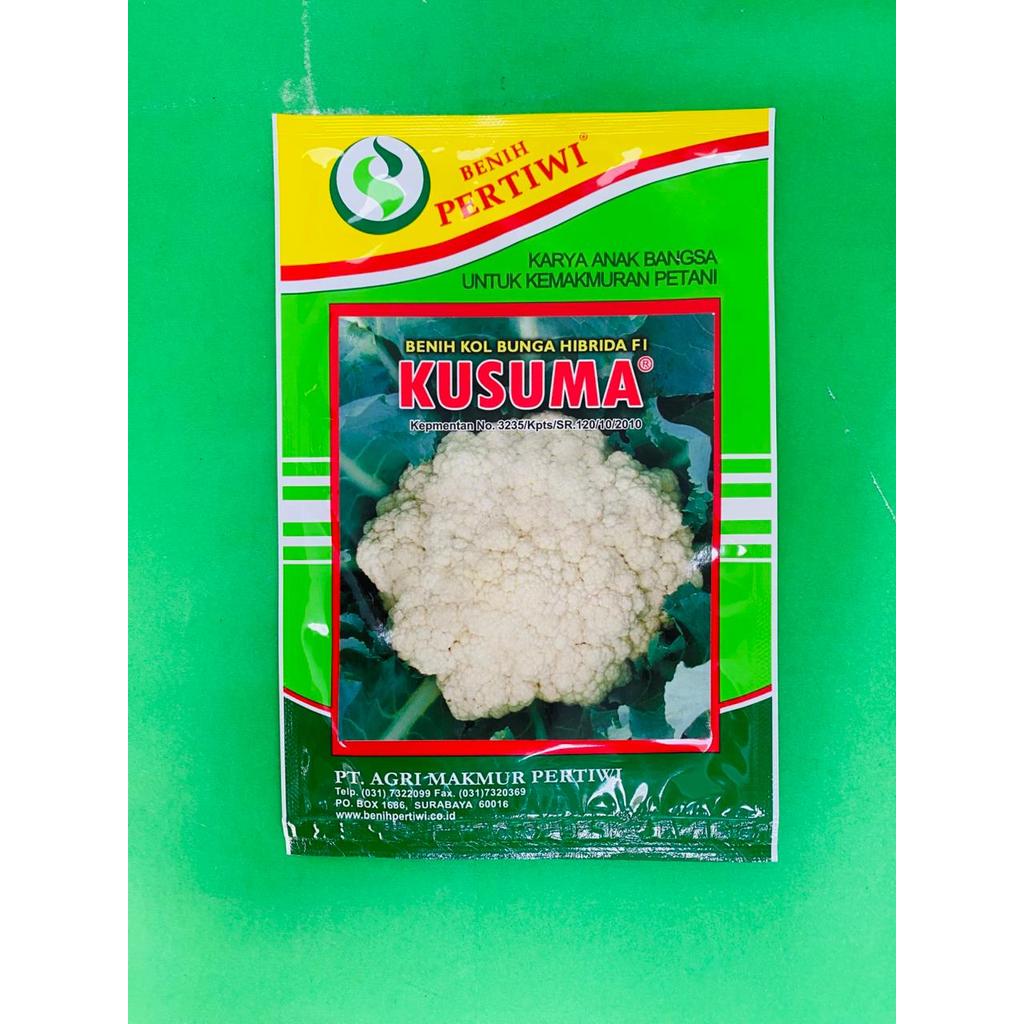 benih bunga kol hibrida F1 KUSUMA isi 10gr dataran rendah dari pertiwi